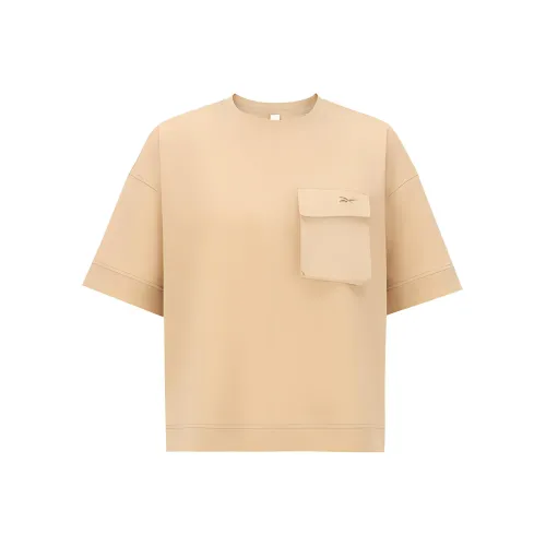 Reebok T-Shirts Women's Light Khaki
