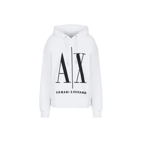 ARMANI EXCHANGE Ax Embroidered Logo Hoodie