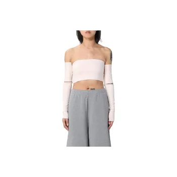 MM6 Maison Margiela Cut out Crop Top
