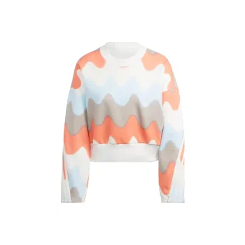 Adidas MARIMEKKO Collaboration Sweatshirts Women's Coral Pink