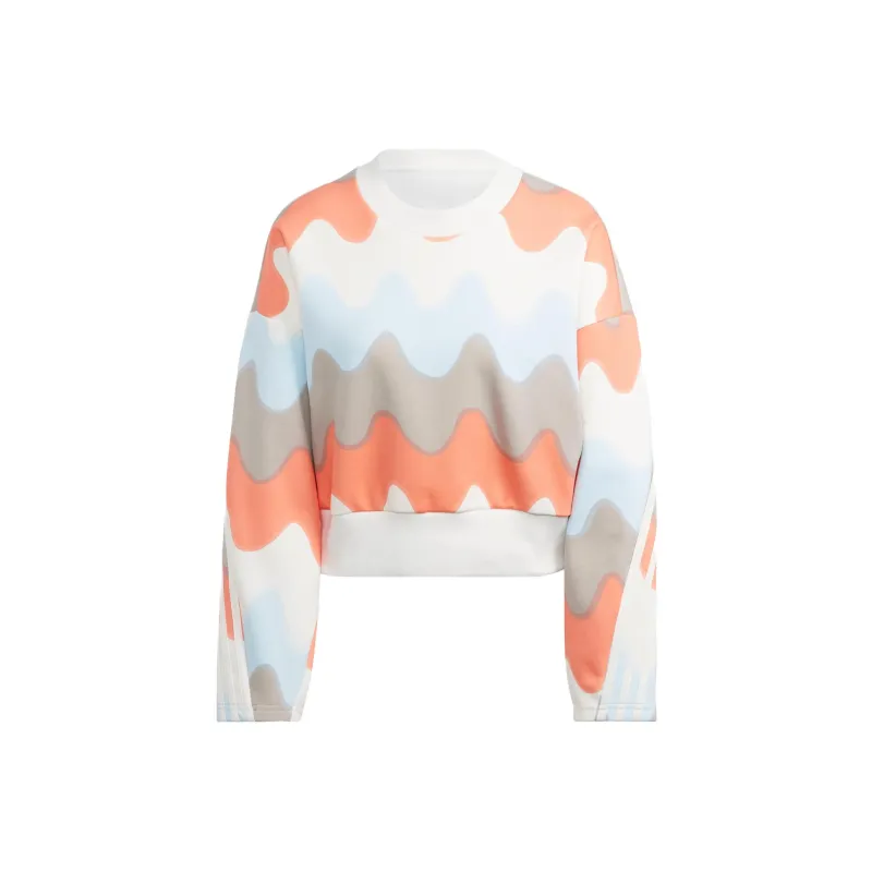 Adidas MARIMEKKO Collaboration Sweatshirts Women's Coral Pink-0
