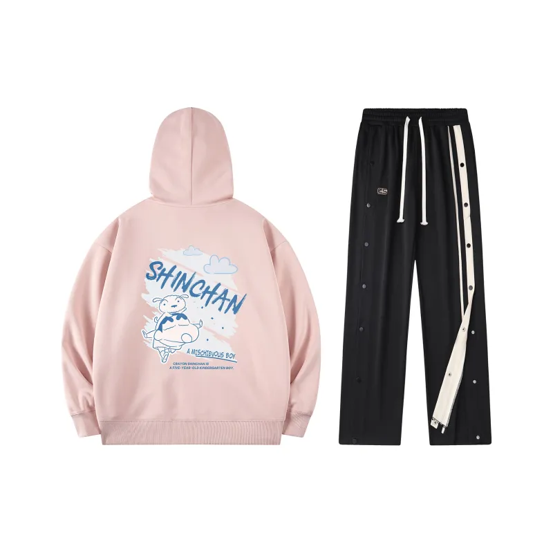 Crayon Shinchan Sweatshirt Set Unisex-18