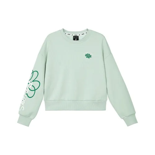 Skechers Sports Alliance Series Sweatshirt Women's Mercury Green
