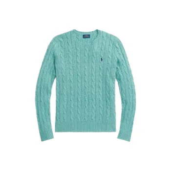 Polo Ralph Lauren Logo Embroidered Cable Knit Jumper