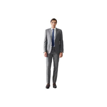 LARDINI Business Suits Men's Smoke Gray