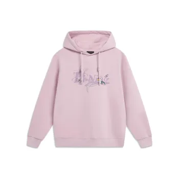 LINING Sports Fashion Collection Sweatshirts Women's Lotus Root Powders Purple