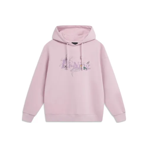 LINING Sports Fashion Collection Sweatshirts Women's Dusty Pink Purple