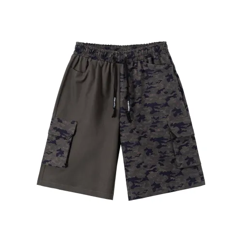 XINYINSU Casual Shorts Unisex Camouflage Army