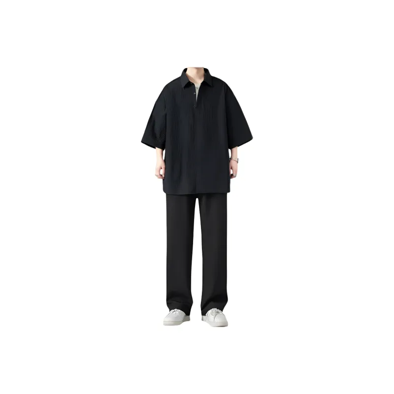 OPOX Shirt Matching Sets Unisex-3