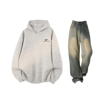 FASTFISH Sweatshirt Sets Unisex