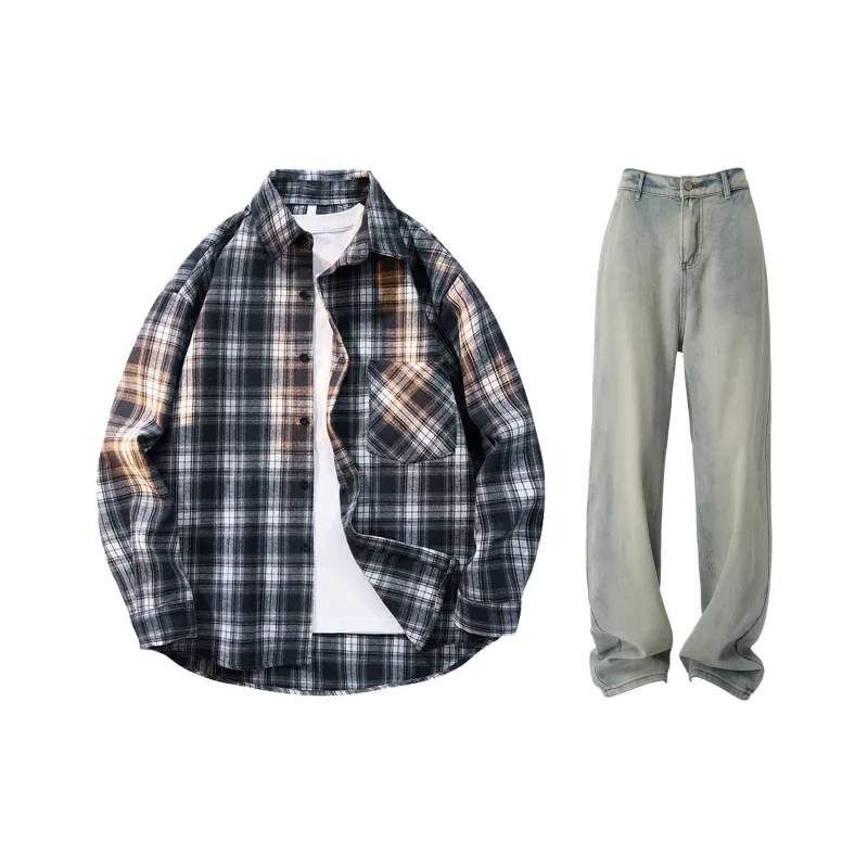 THREEAGAINTHR33 Shirt Matching Set Unisex-30