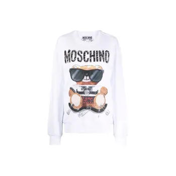 MOSCHINO Sweatshirts Women's White