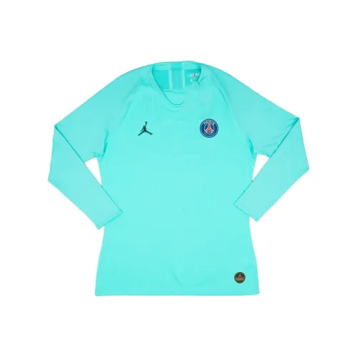 Jordan Jordan X Paris Saint Germain Soccer Jerseys Unisex Lake Blue