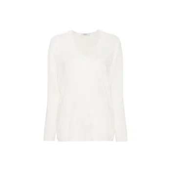 MaxMara V Neck Long Sleeved Jumper