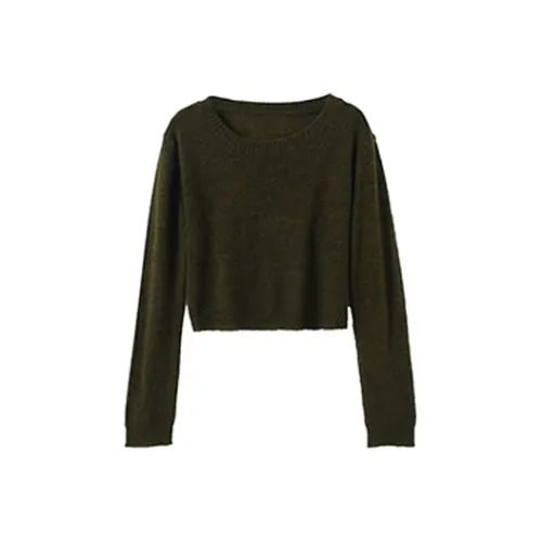 Qiu Meatyao Knitwear Women's Zuma Green