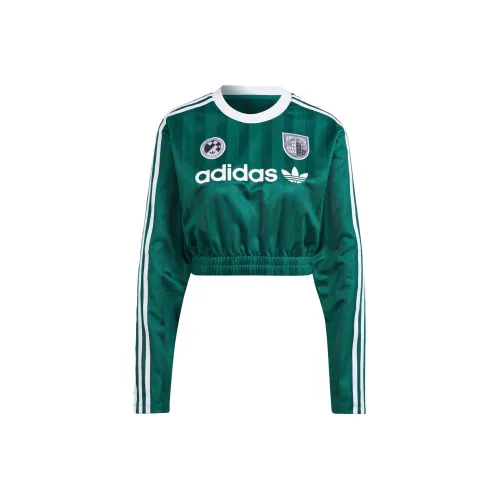 Adidas Originals T Shirt Women's Forest Green