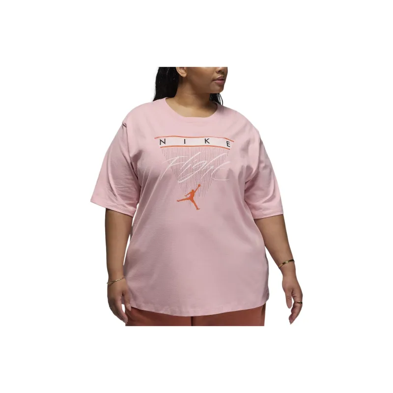Nike T-Shirt Women's Polish Pink-0