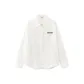 Simple White[Korean-Style Casual, Back Plaid Design]