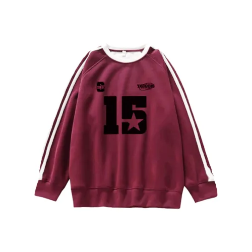 EOEI Sweatshirt Women's Burgundy
