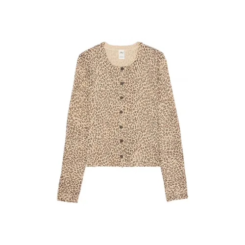 Victoria's Secret PINK By Frankies Bikinis Halle Cardigan / Baby Cheetah Knitwear Women's Leopard Print