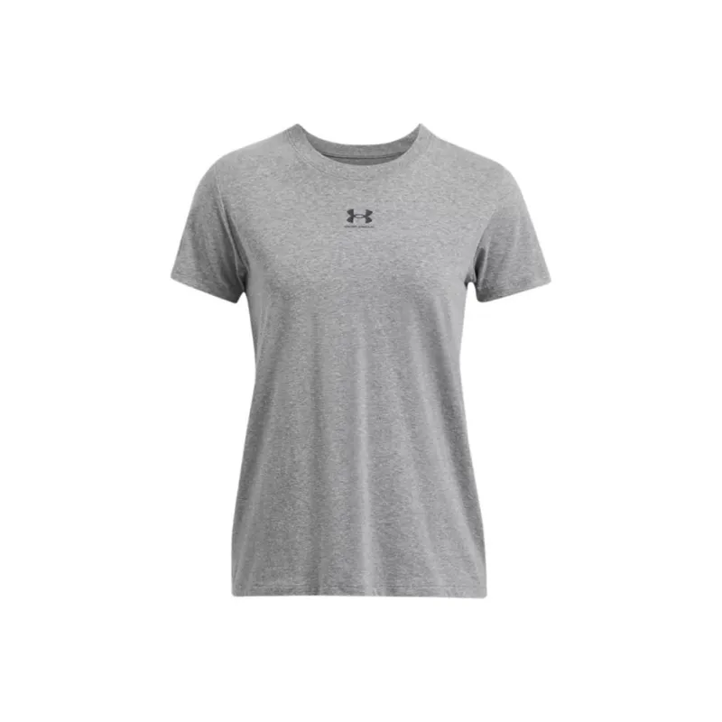 Under Armour Rival Regular T Shirt Women's Castle Stone-0