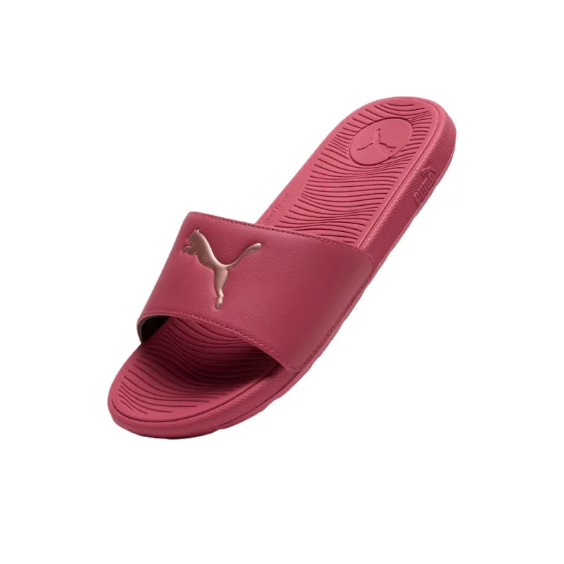 PUMA Cool Cat 2.0 Quick Dry Slide Slippers Women's Rose Red-2