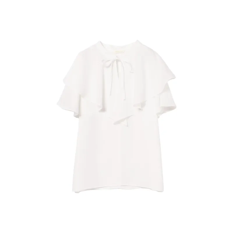 Beams Shirts Women's White-0