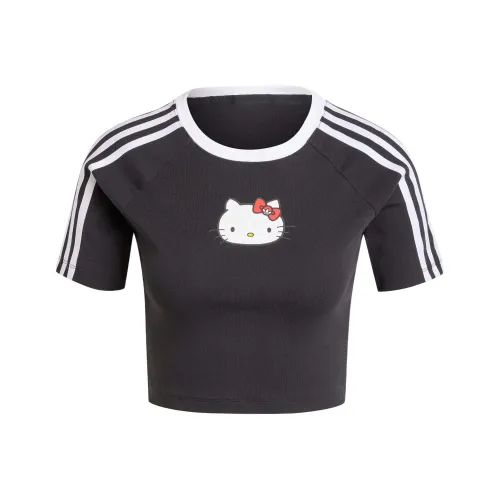 Adidas x HELLO KITTY T Shirt Women's Black