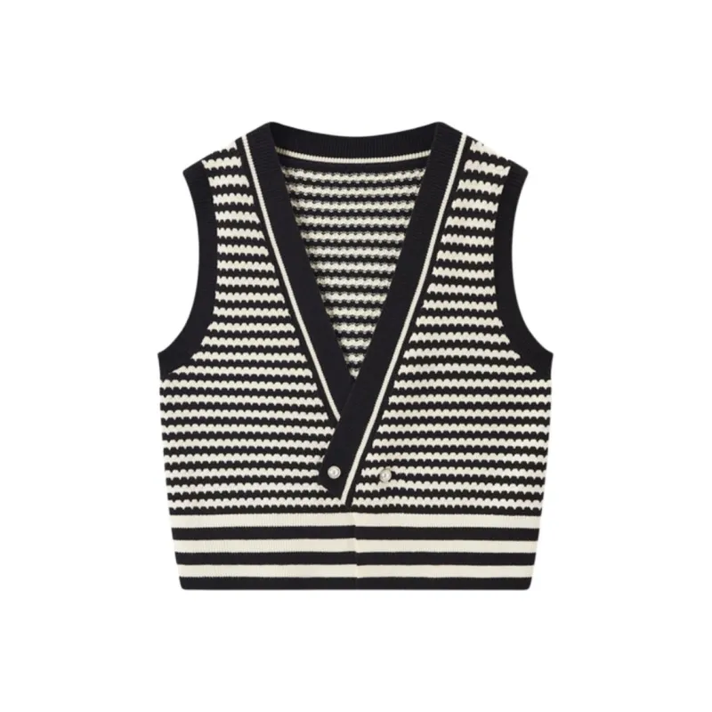 EICHITOO Knitwear Women's Black Stripes-0