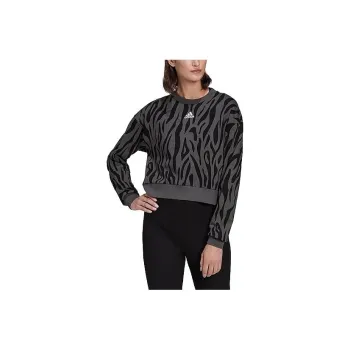 Adidas Sweatshirts Women's Black Gray Color