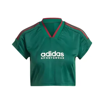 Adidas Free Shipping With AdiClub Tiro Cut 3-Stripes Crop Jersey