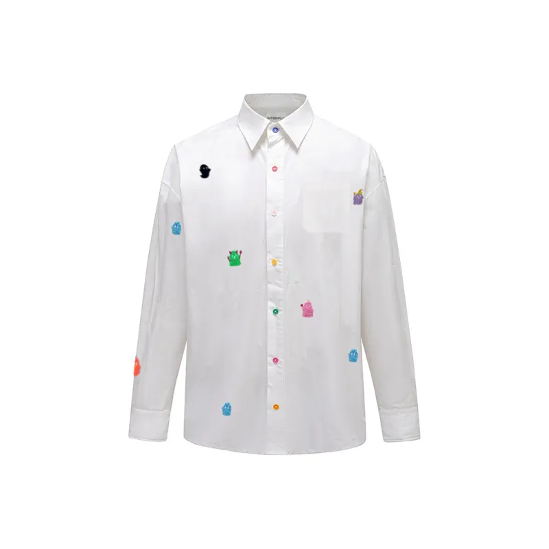 INTERPLU Shirts Unisex White-0