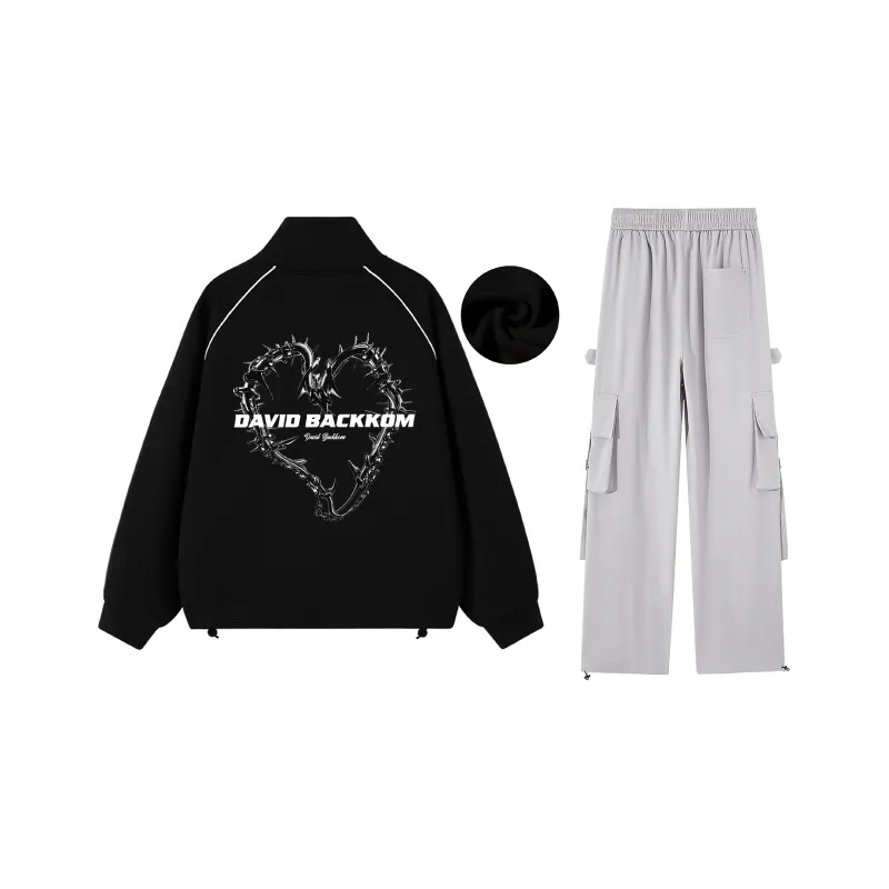 David Bakken Sweatshirt Set Unisex-18