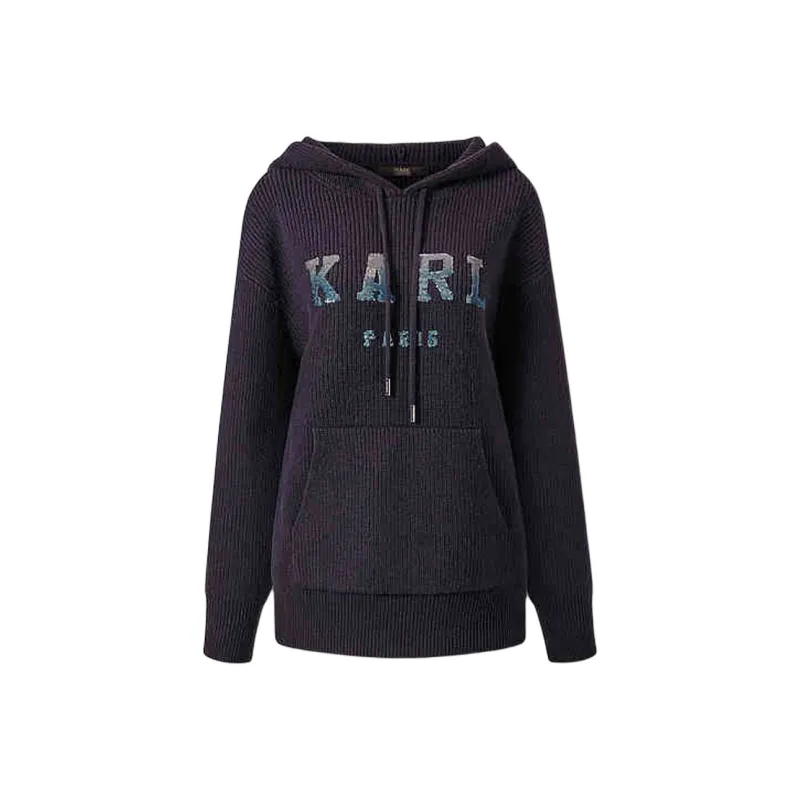 KARL LAGERFELD FW23 Sweatshirt Women's Black-0