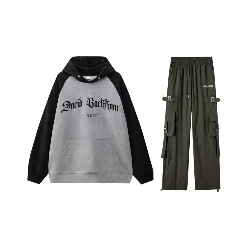 David Bakken Sweatshirt Set Unisex-4