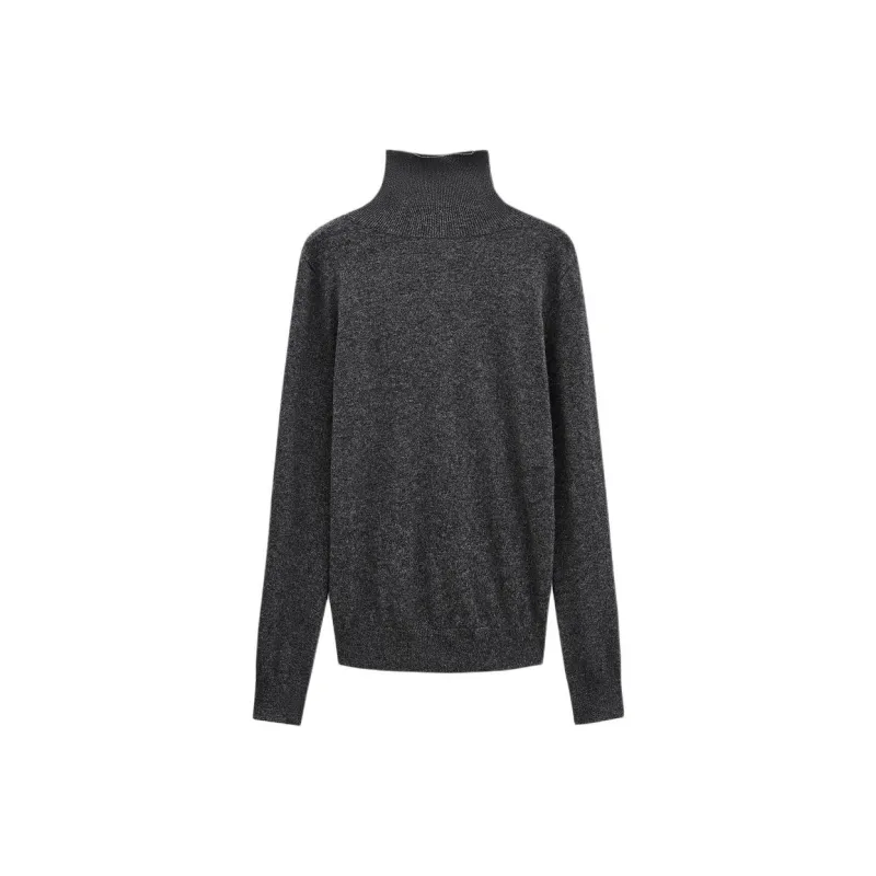 INSUN Cashmere Sweater Women's Dark Gray-0