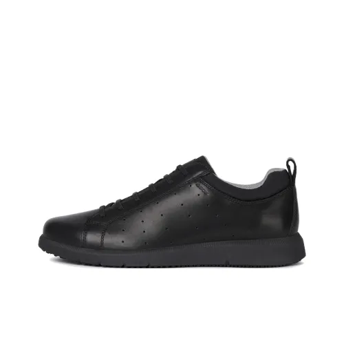 GEOX ERRICO Low Top Skateboard Shoes Men's Black