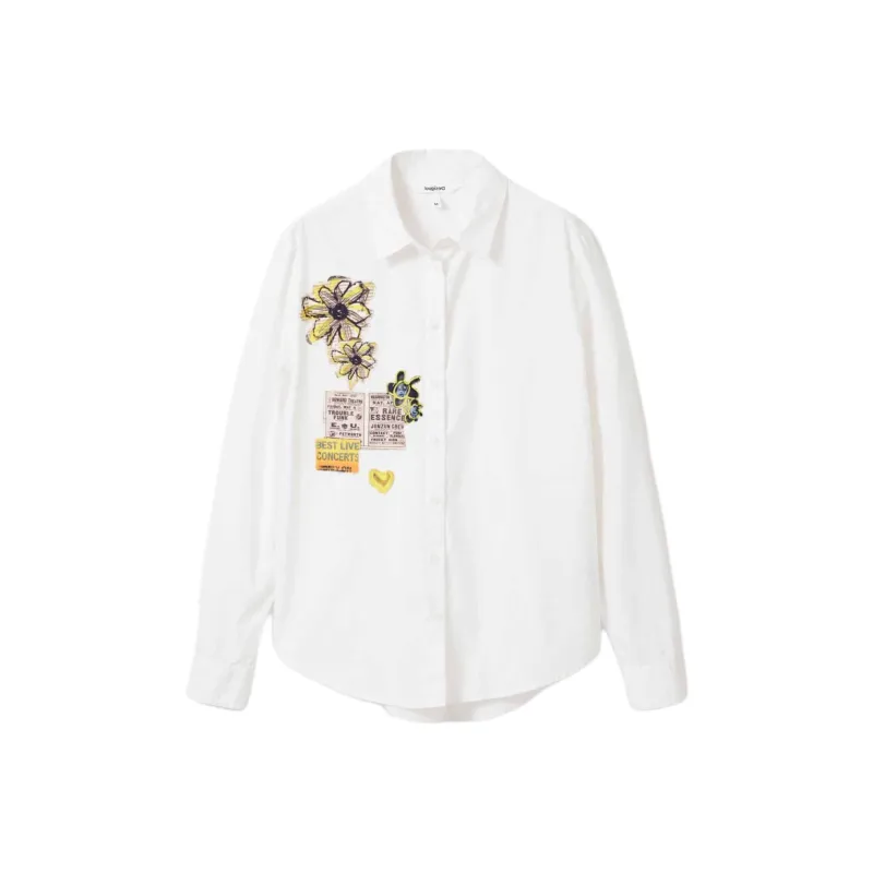 Desigual Shirts Women's Ecru-0