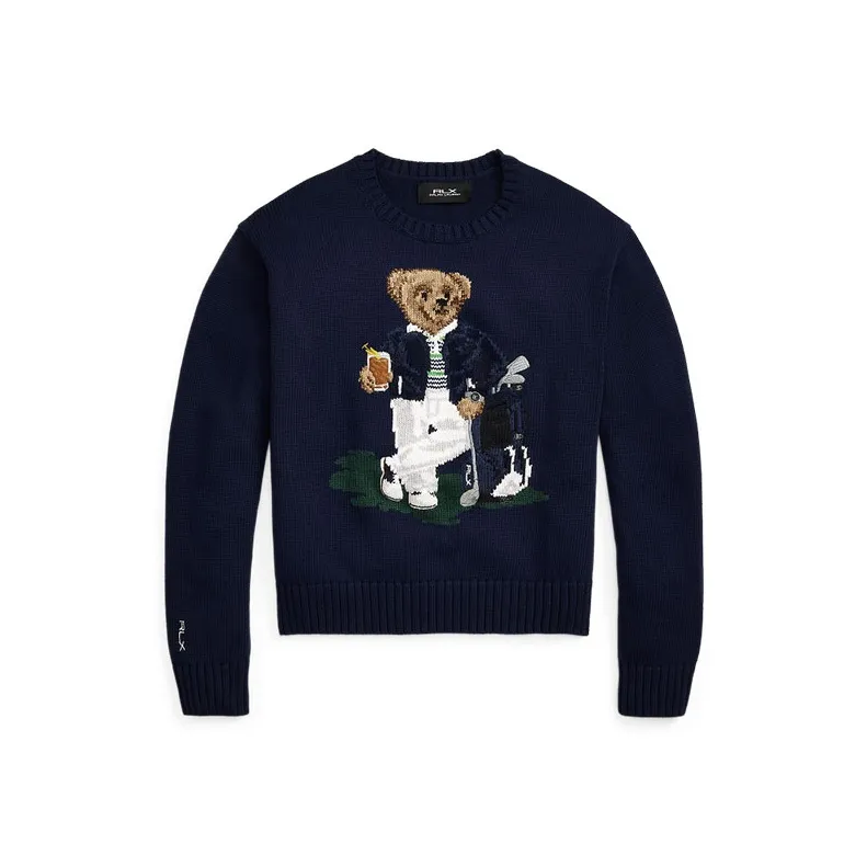 Ralph Lauren FW24 Knitwear Women's Elegant Dark Blue-0