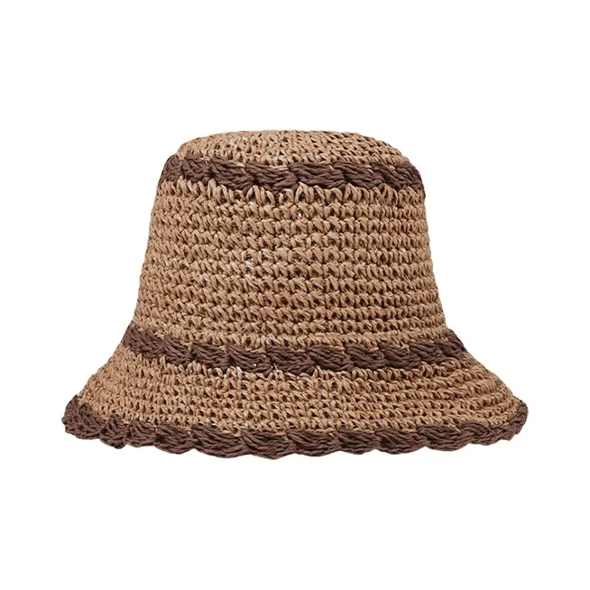 JW 100% Straw Sun Protection Hats Women's-18