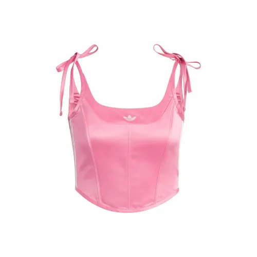 Adidas Originals 3 Stripes ADICOLOR 3 STRIPES CORSET Camisole Women's Ballet Pink
