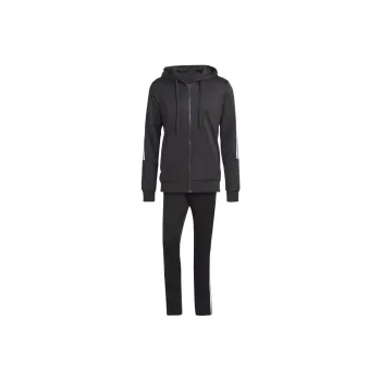 Adidas 3 Stripes Track Suit Casual Sportswear Men's Black
