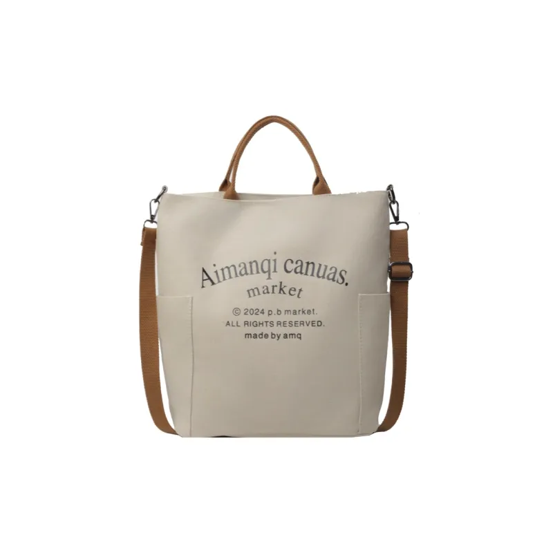 Yalu Canvas Bag, Handbag Unisex Multicolor-3