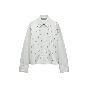 ZARA Trf Shirts Women's Gray