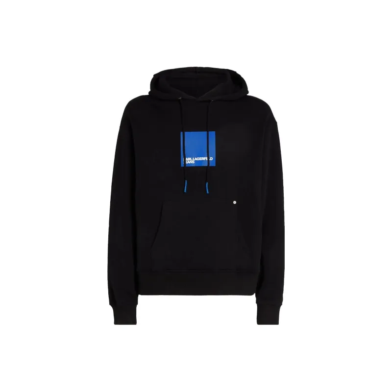 KARL LAGERFELD / Karl Lagerfeld Jeans Archive Logo-print Hoodie-0