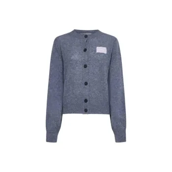 MARNI Logo Patch Buttoned Cardigan