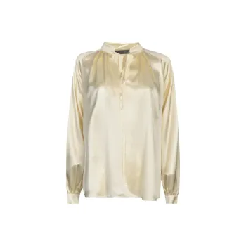 MaxMara Bow Detailed Long Sleeved Blouse