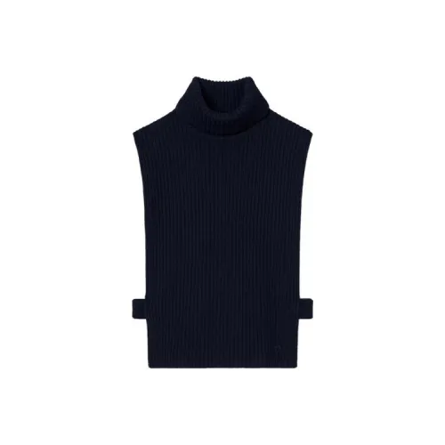 TORY BURCH Cashmere Sweaters Women's Marine Blue