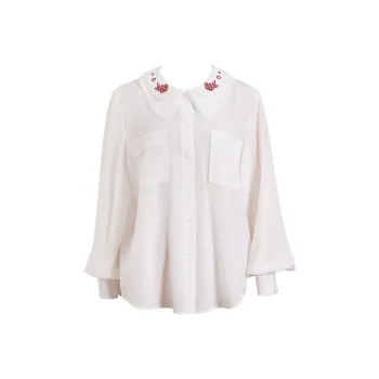 NancyCavally Shirts Women's White