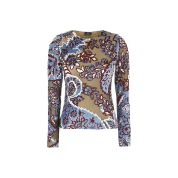 ETRO T Shirts Women's Blue